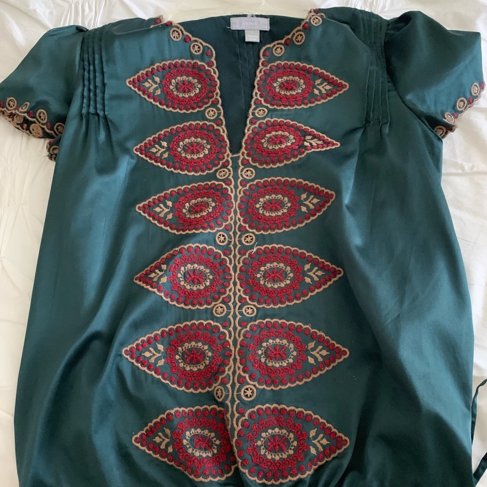 Blouse with beautiful embroidery